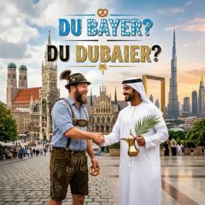 Cover von „Du Bayer, du Dubaier“