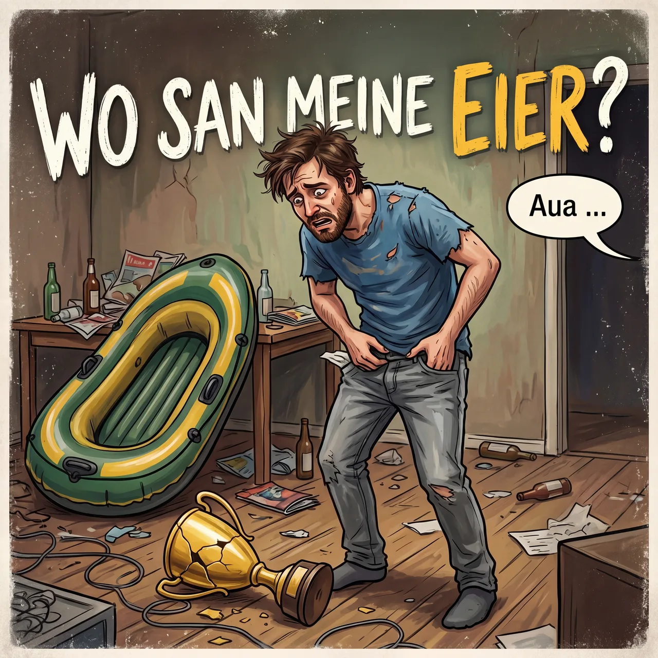 Cover: Wo san meine Eier